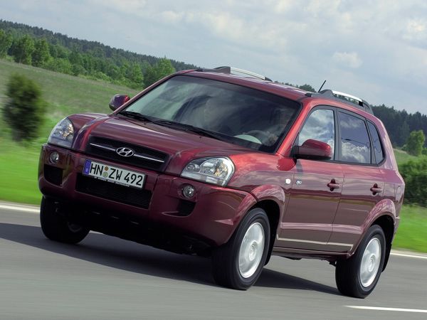 Хундай ix35 2004. Кузов, экстерьер. Внедорожник 5 дв., 1 поколение