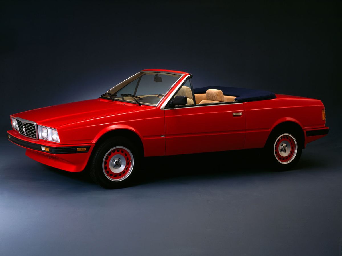 Maserati Biturbo 1981. Bodywork, Exterior. Cabrio, 1 generation