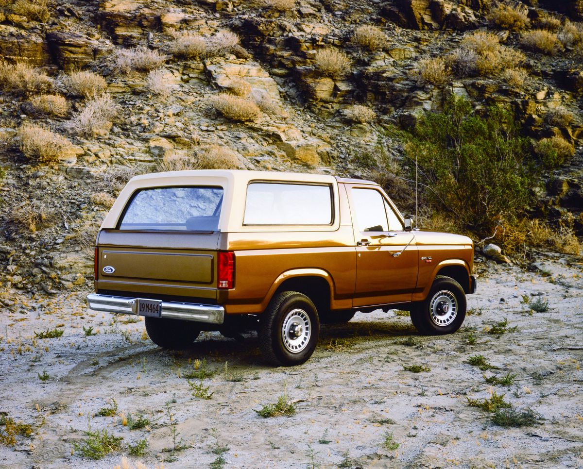 Ford Bronco 1980. Carrosserie, extérieur. VUS 3-portes, 3 génération