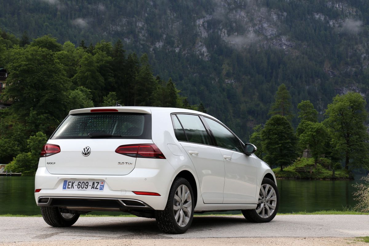 Volkswagen Golf 2016. Carrosserie, extérieur. Hatchback 5-portes, 7 génération, restyling