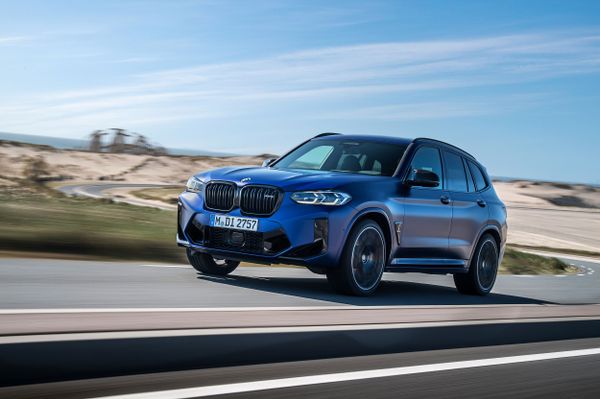 BMW X3 M 2021. Carrosserie, extérieur. VUS 5-portes, 1 génération, restyling 1