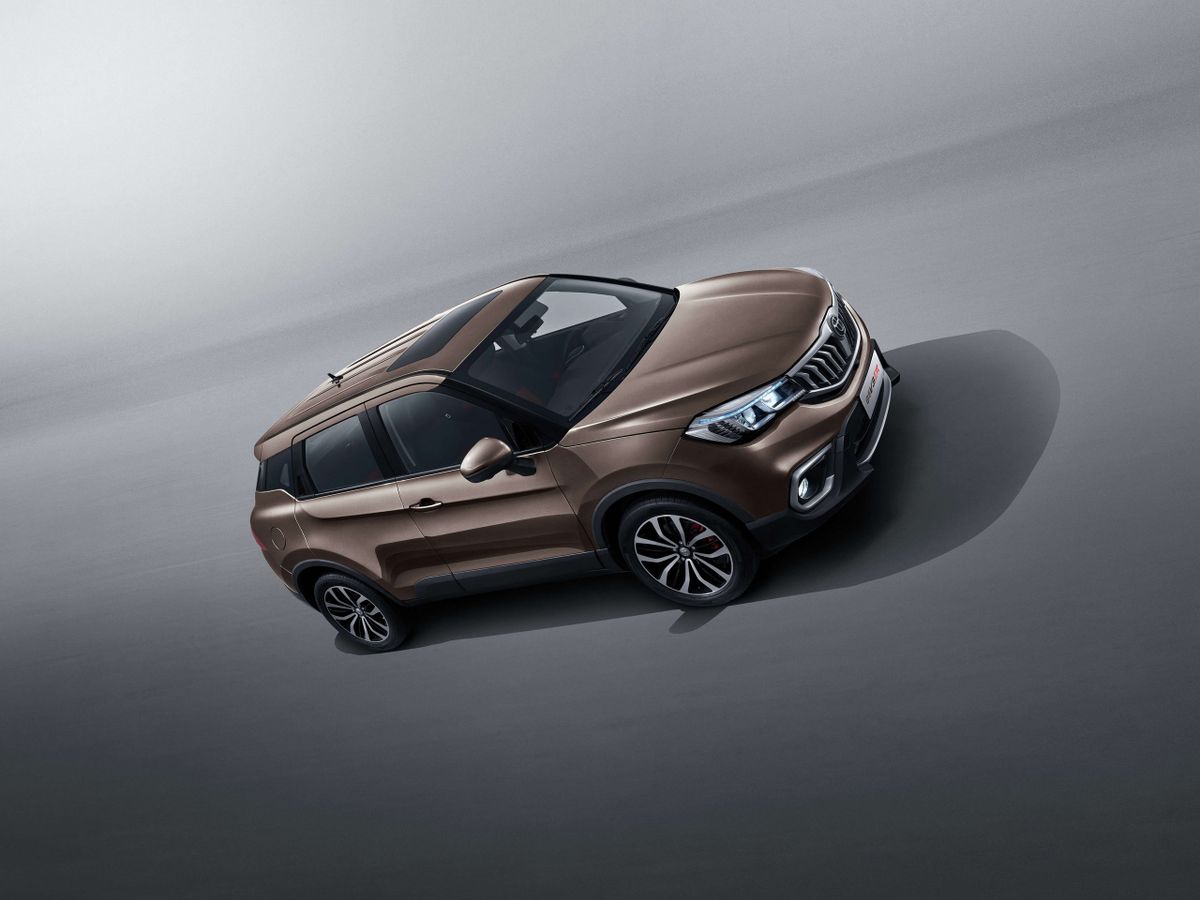 بريليانس V3 2017. الهيكل، المظهر الخارجي. SUV ٥ أبواب, 1 الجيل، تحديث