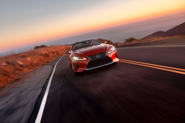 Lexus LC 2024. Bodywork, Exterior. Cabrio, 1 generation, restyling 1