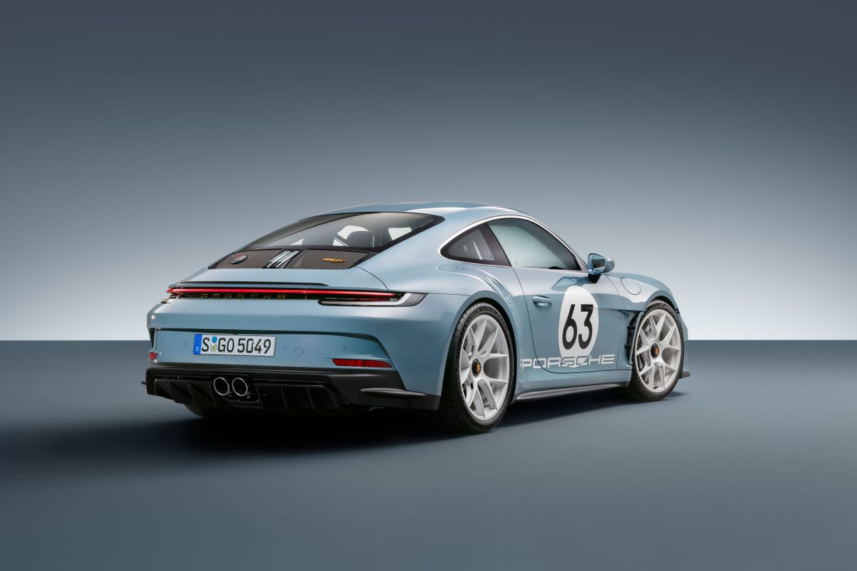 بورش 911 S/T ‏2023. الهيكل، المظهر الخارجي. كوبيه, 1 الجيل