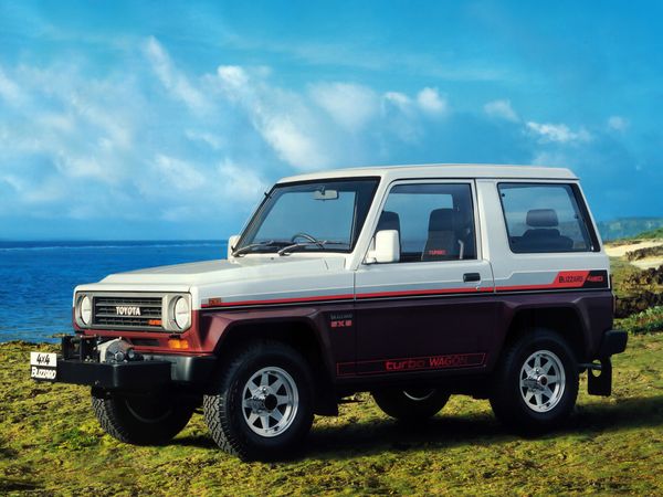 Toyota Blizzard 1980. Bodywork, Exterior. SUV 3-doors, 1 generation