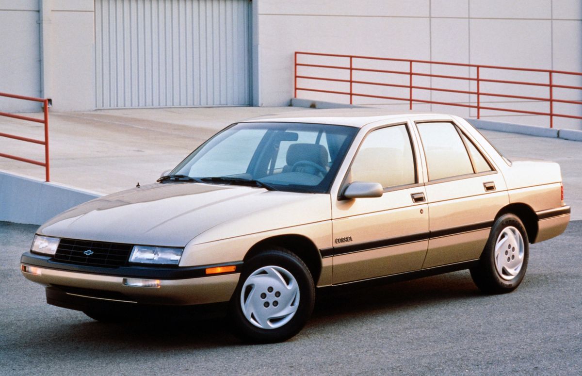 Chevrolet Corsica 1987. Bodywork, Exterior. Sedan, 1 generation