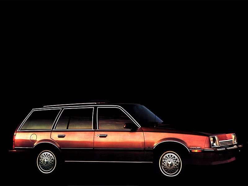 Chevrolet Cavalier 1982. Carrosserie, extérieur. Break 5-portes, 1 génération