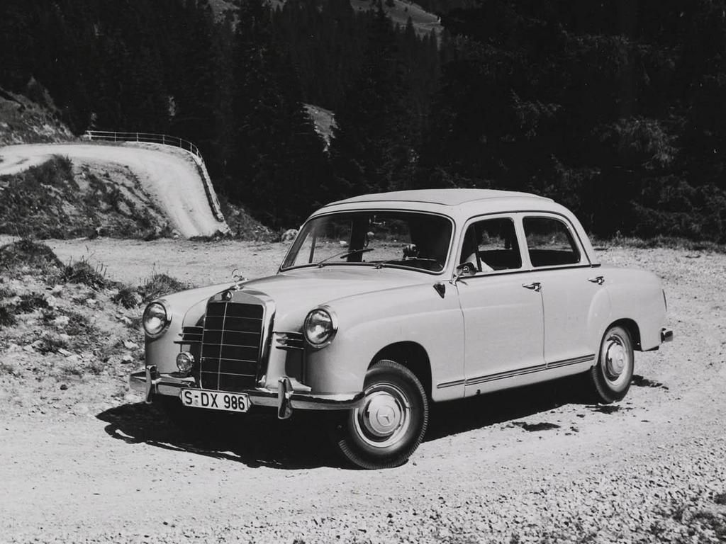 Мерседес-Бенц W120 1953. Кузов, экстерьер. Седан, 1 поколение