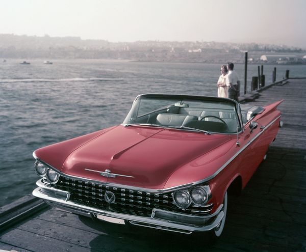 Buick LeSabre 1959. Carrosserie, extérieur. Cabriolet, 1 génération