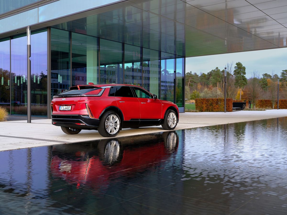 Cadillac Lyriq 2021. Кузов, экстерьер. Внедорожник 5 дв., 1 поколение