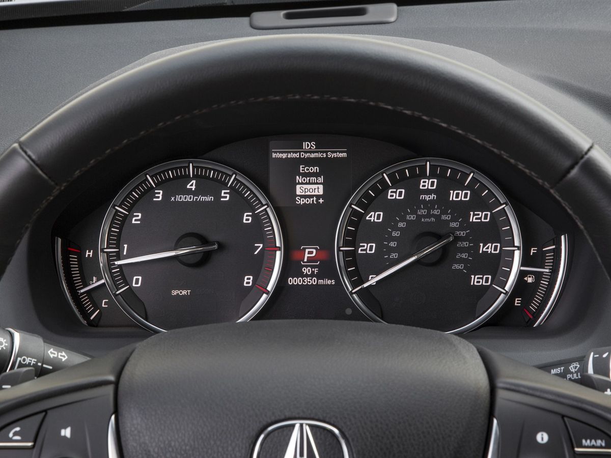Acura TLX 2014. Tableau de bord. Berline, 1 génération