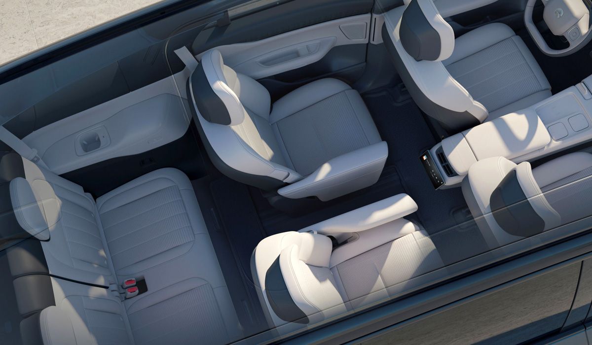 Nio ES8 2023. Interior. SUV 5-doors, 2 generation