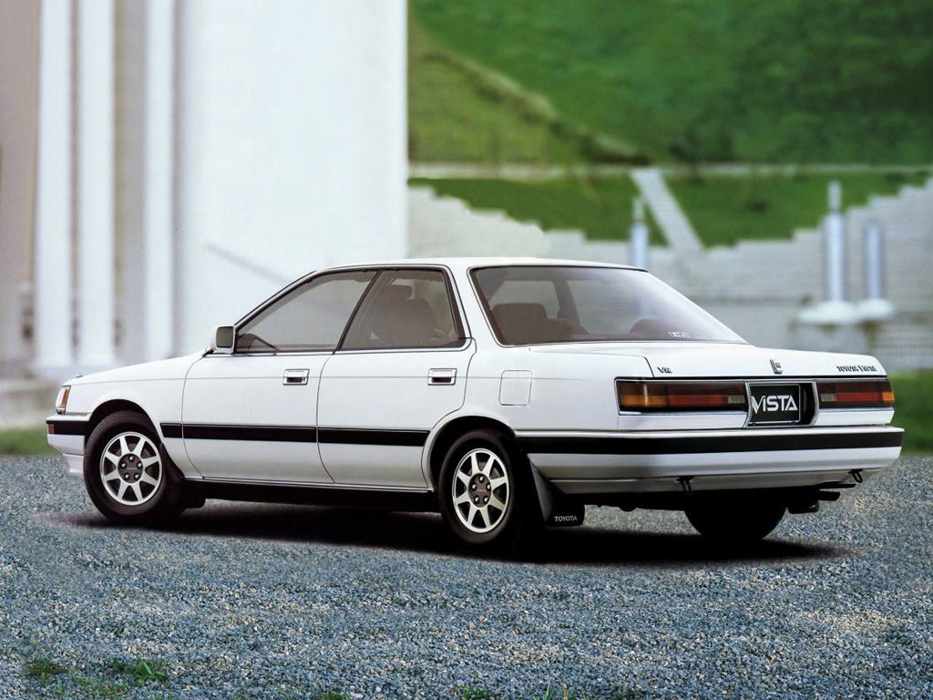 Toyota Vista 1986. Carrosserie, extérieur. Berline, 2 génération