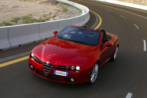 Alfa Romeo Spider 2005. Carrosserie, extérieur. Cabriolet, 3 génération