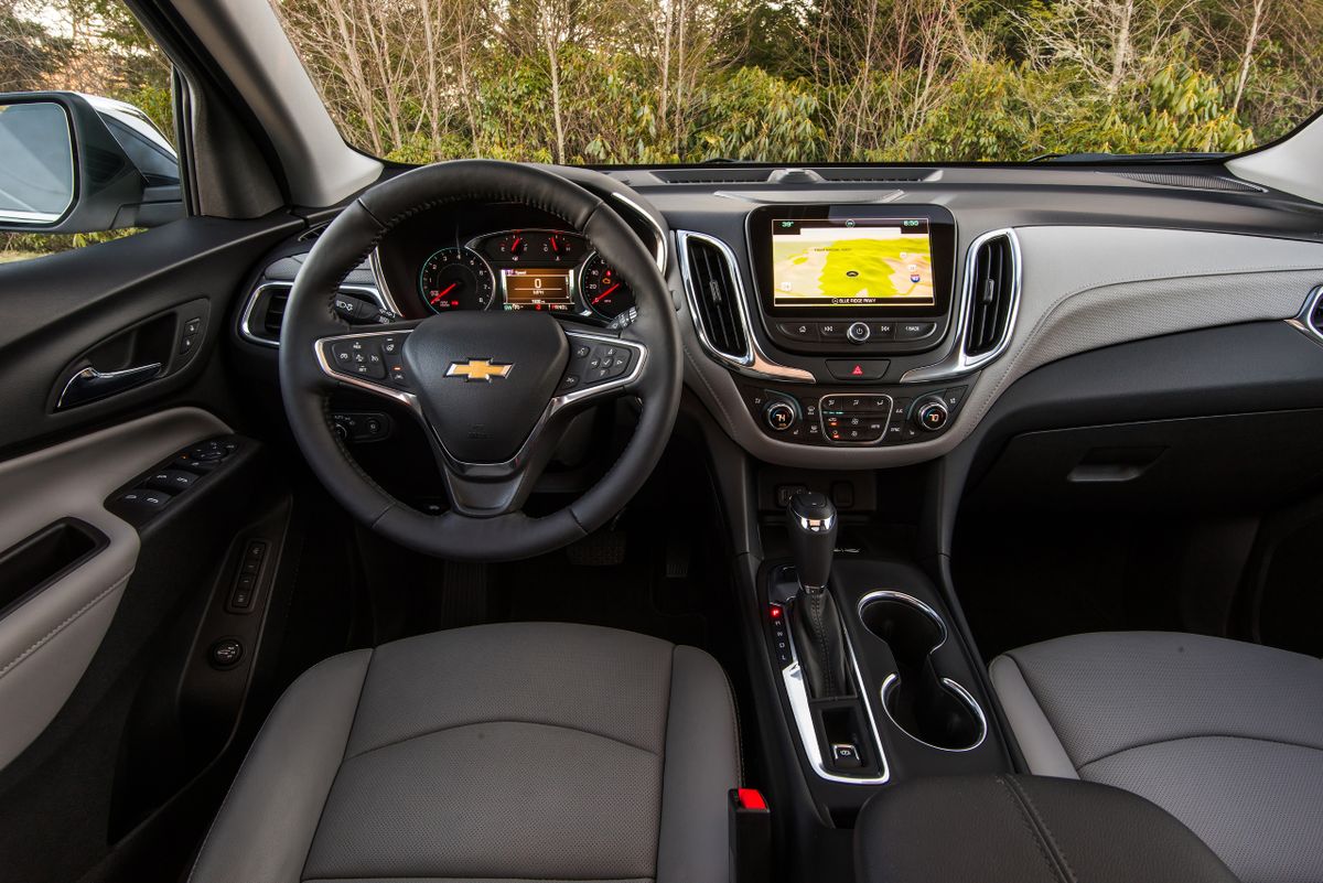Chevrolet Equinox 2016. Front seats. SUV 5-doors, 3 generation