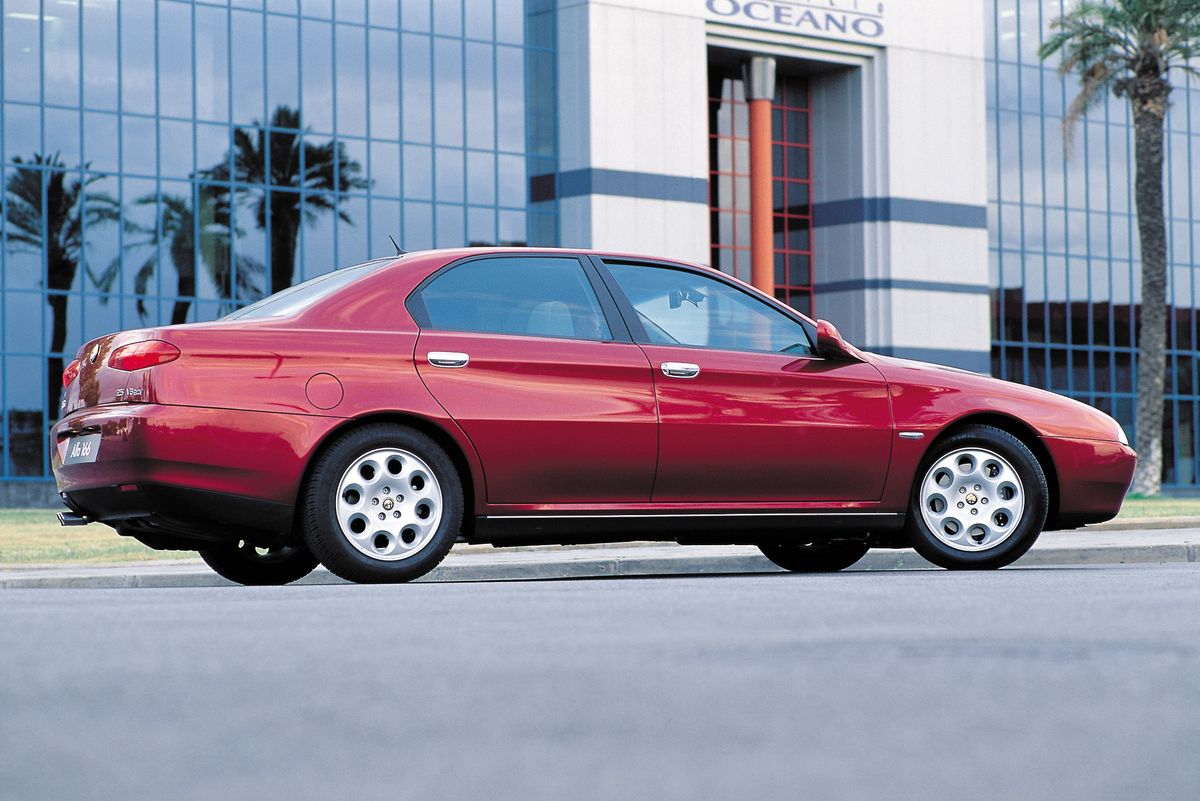 Alfa Romeo 166 1998. Carrosserie, extérieur. Berline, 1 génération