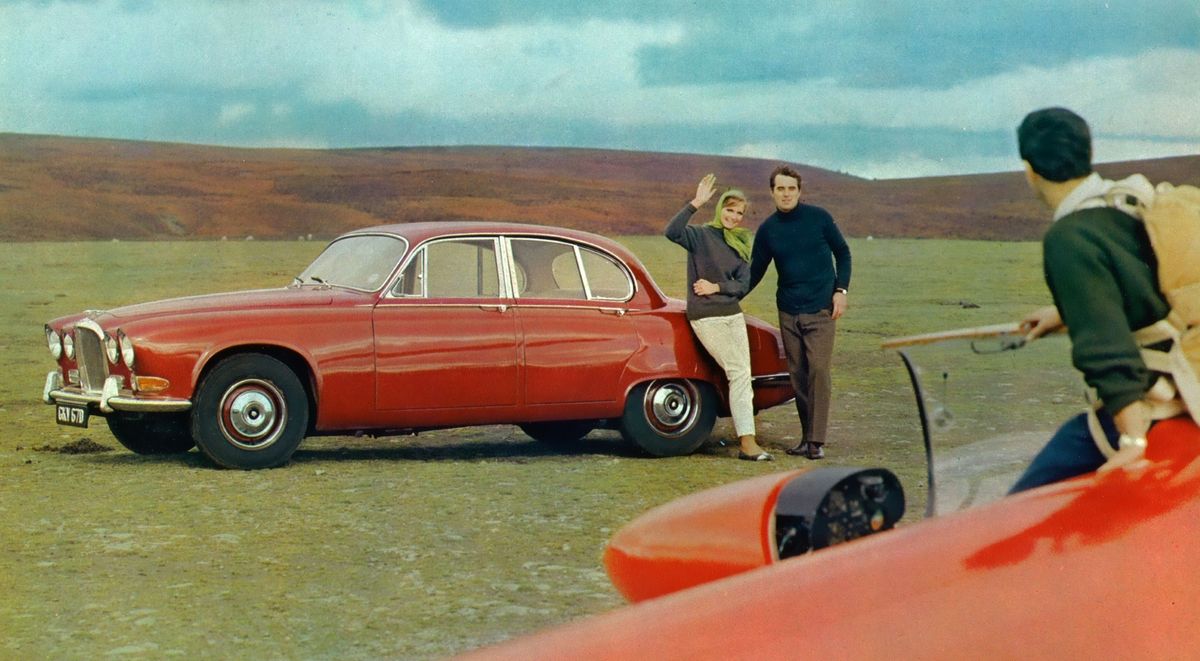 جاغوار 420 ‏1966. الهيكل، المظهر الخارجي. سيدان, 1 الجيل