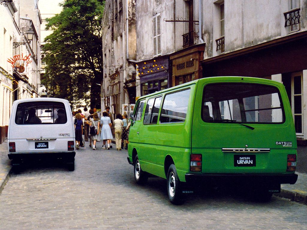Datsun Urvan 1982. Bodywork, Exterior. Minivan, 1 generation
