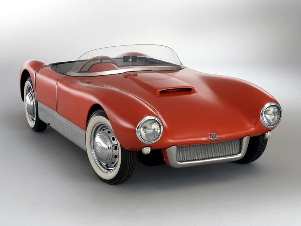 Saab Sonett 1955. Carrosserie, extérieur. Roadster, 1 génération