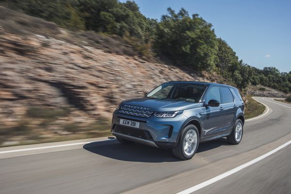 Land Rover Discovery Sport 2019. Carrosserie, extérieur. VUS 5-portes, 1 génération, restyling