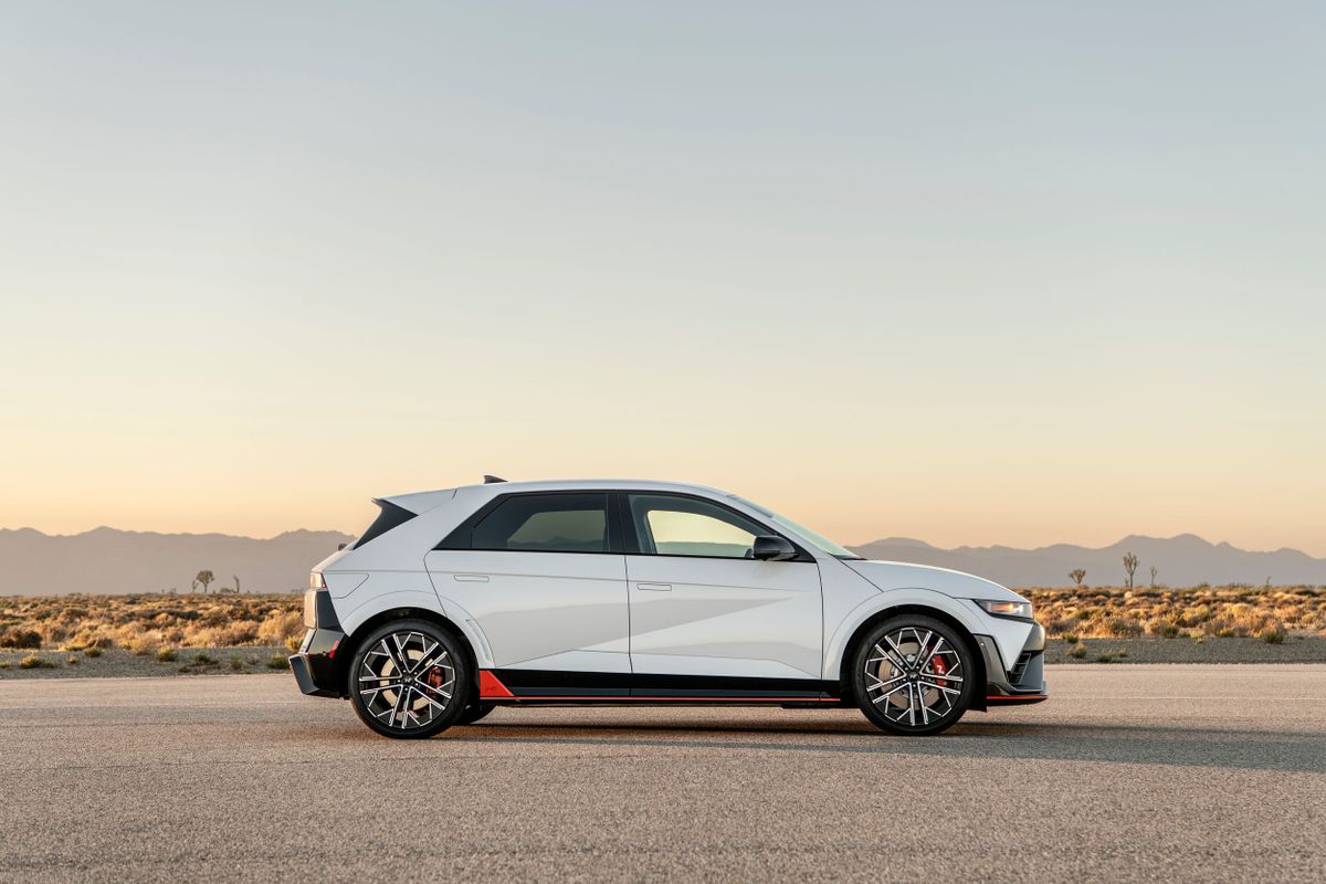 Hyundai IONIQ 5 N 2023. Кузов, экстерьер. Хэтчбек 5 дв., 1 поколение
