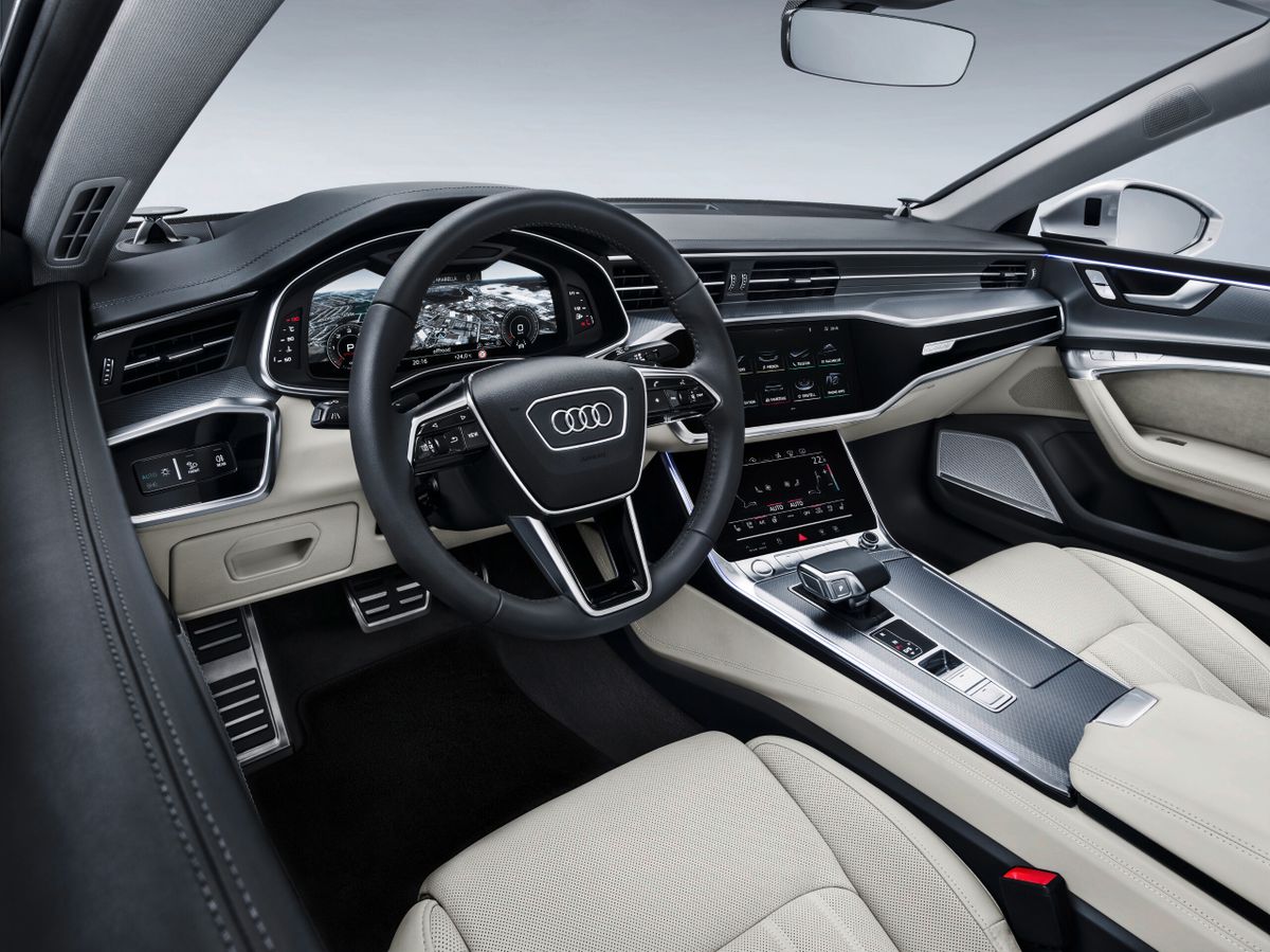 Audi A7 2018. Front seats. Liftback, 2 generation