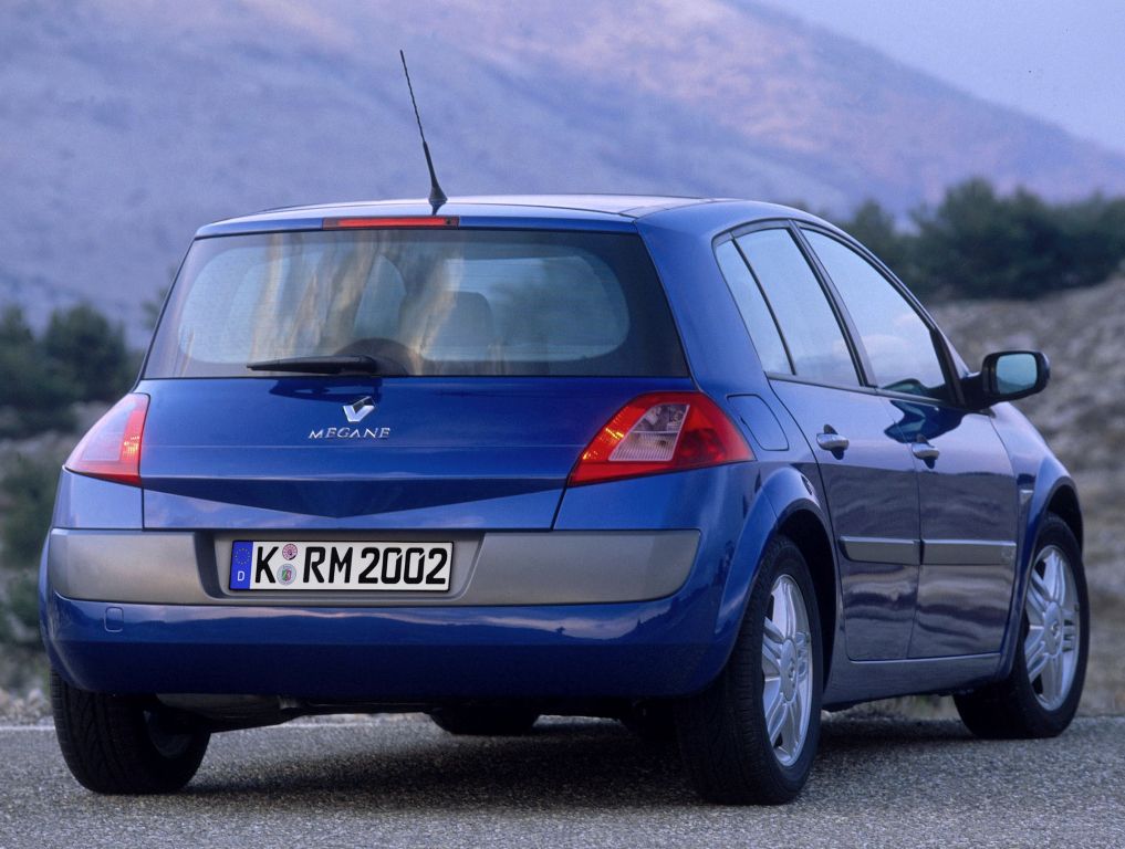 Renault Megane 2002. Carrosserie, extérieur. Hatchback 5-portes, 2 génération