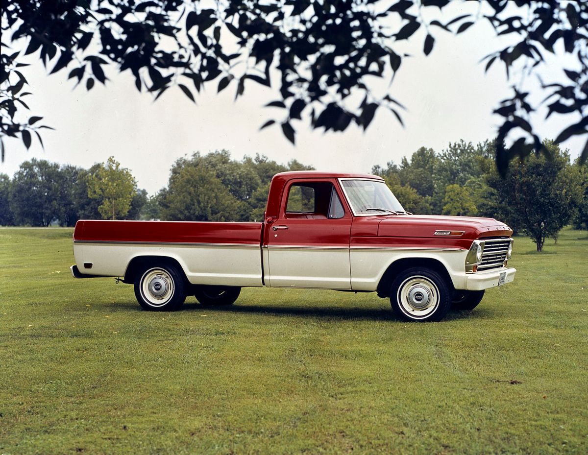 Ford F-150 1966. Bodywork, Exterior. Pickup single-cab, 5 generation