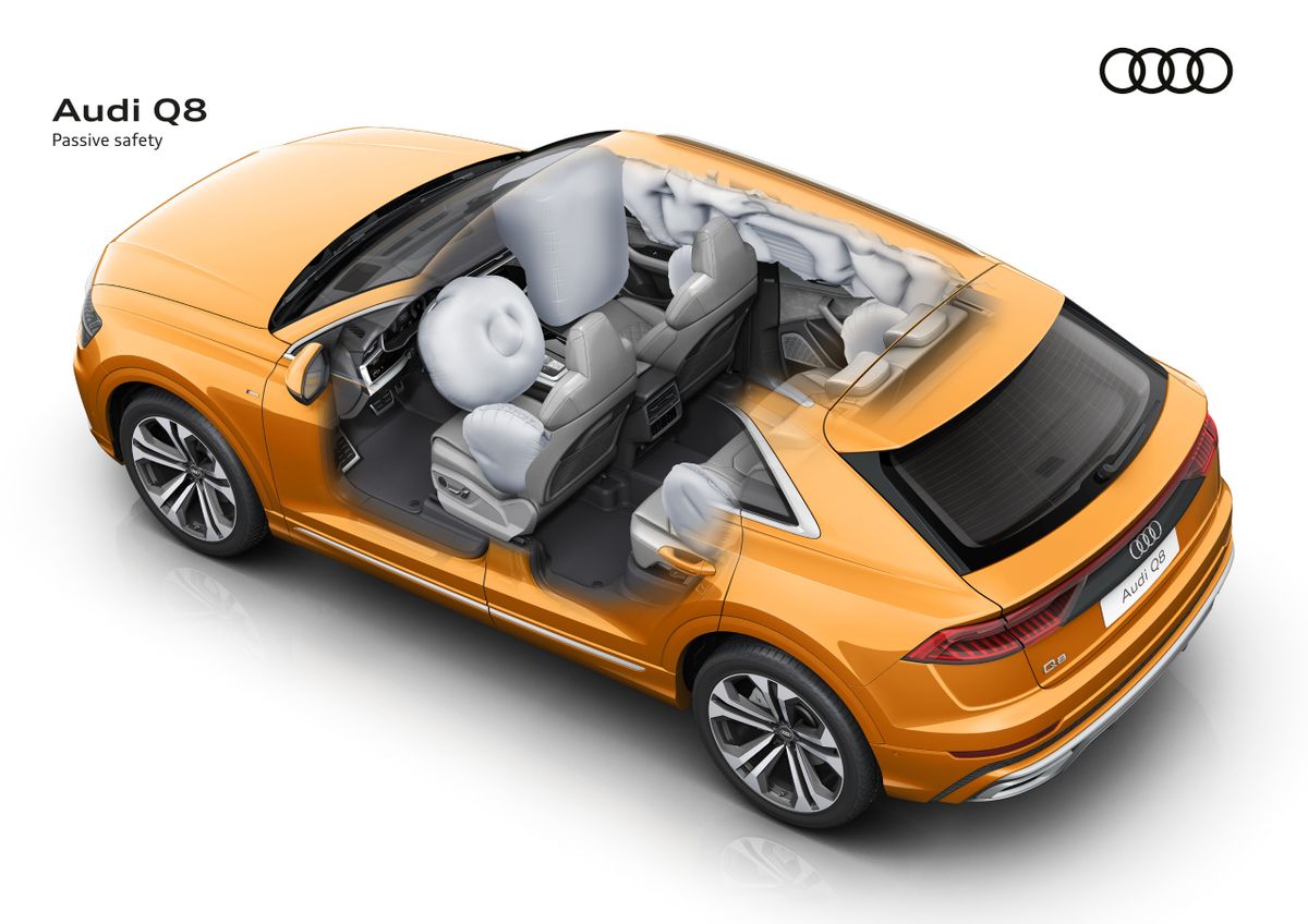 Audi Q8 2018. Interior. SUV 5-doors, 1 generation