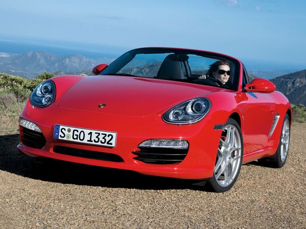 Porsche 718 Boxster 2009. Carrosserie, extérieur. Roadster, 2 génération, restyling 2