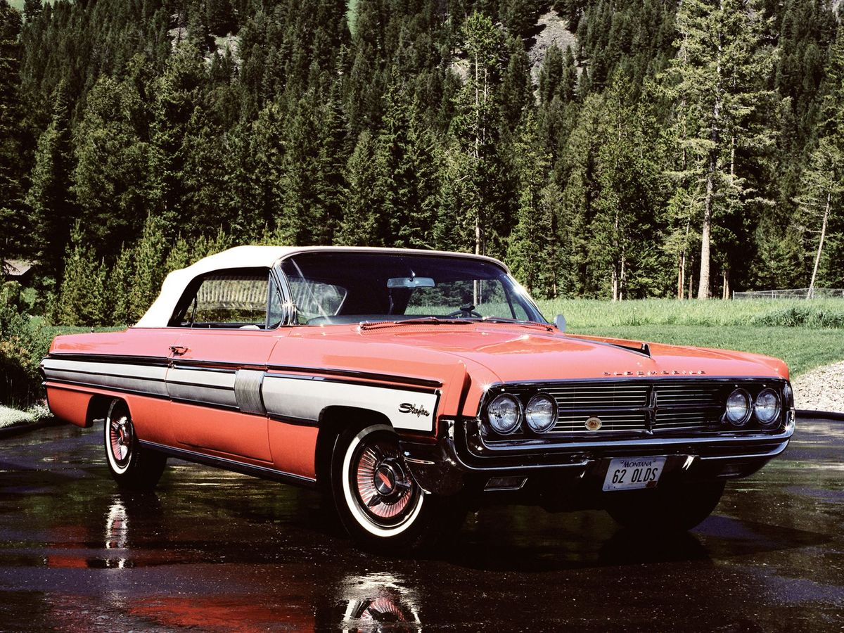 Oldsmobile Starfire 1961. Bodywork, Exterior. Cabrio, 1 generation