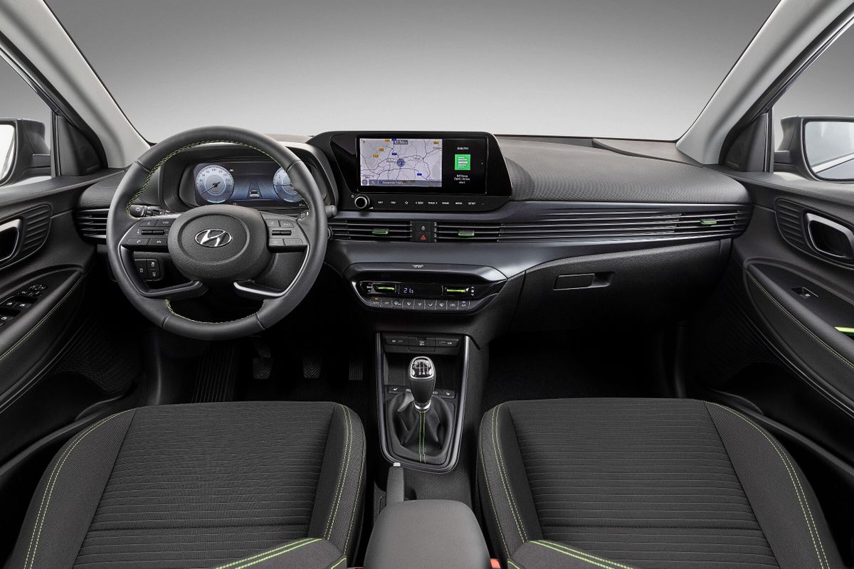 Hyundai i20 2020. Front seats. Mini 5-doors, 3 generation