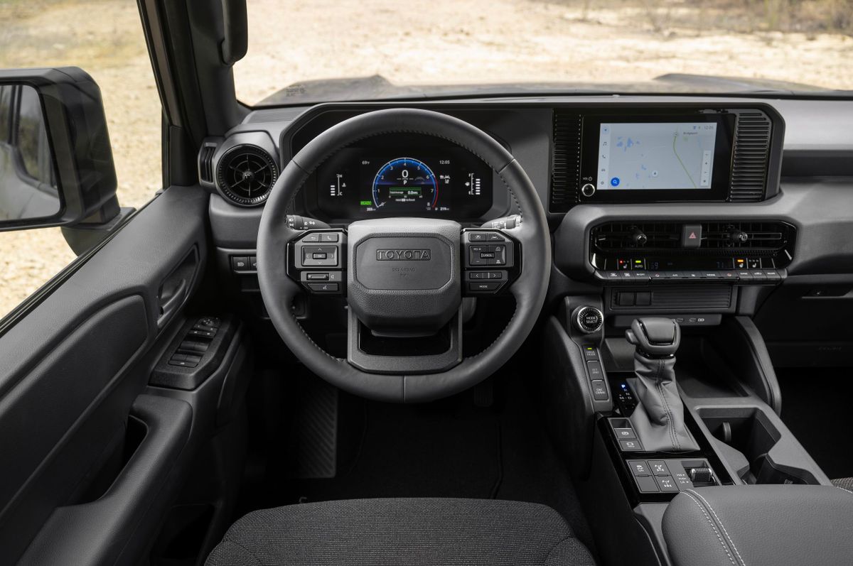 Toyota Land Cruiser 2024. Панель приборов. SUV 5 дв., 5 поколение