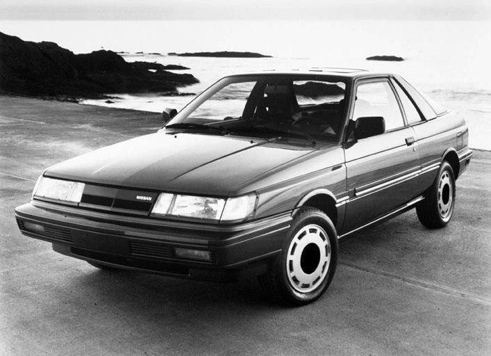 Nissan Sentra 1986. Bodywork, Exterior. Coupe, 2 generation