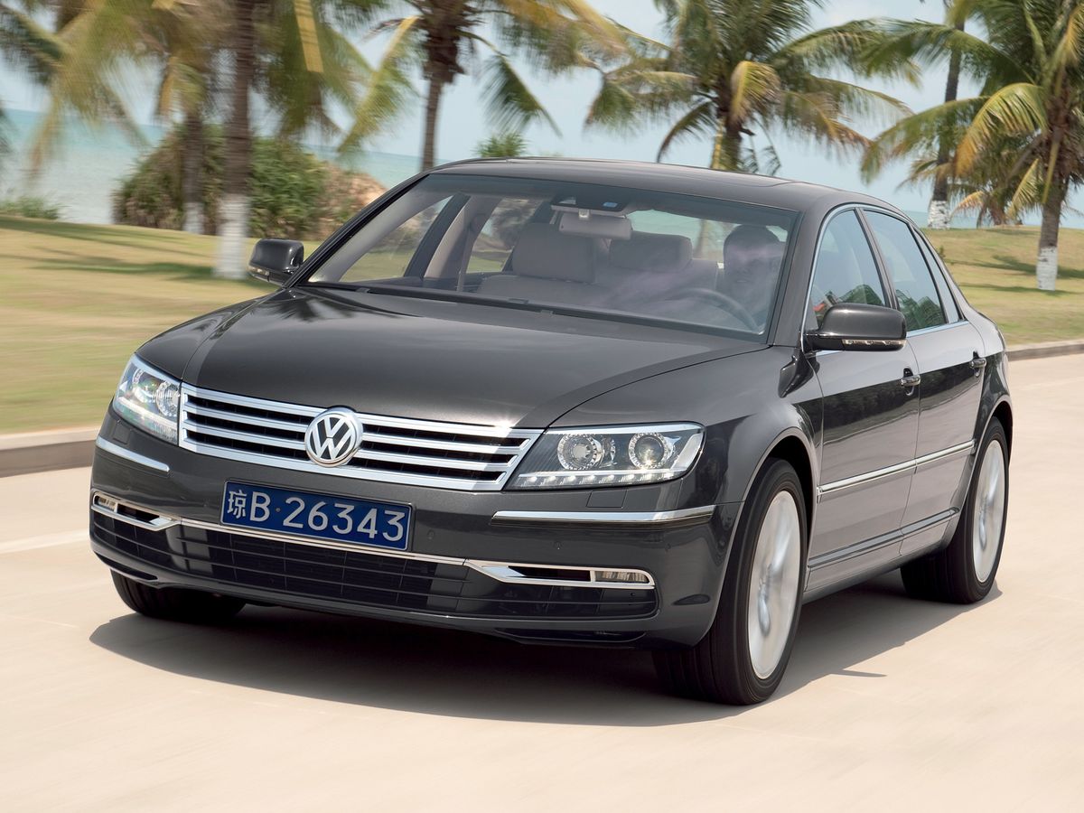 Volkswagen Phaeton 2010. Carrosserie, extérieur. Berline longue, 1 génération, restyling 2