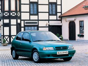 סוזוקי בלנו ‏1995. מרכב, צורה. מיני 3 דלתות, 1 דור