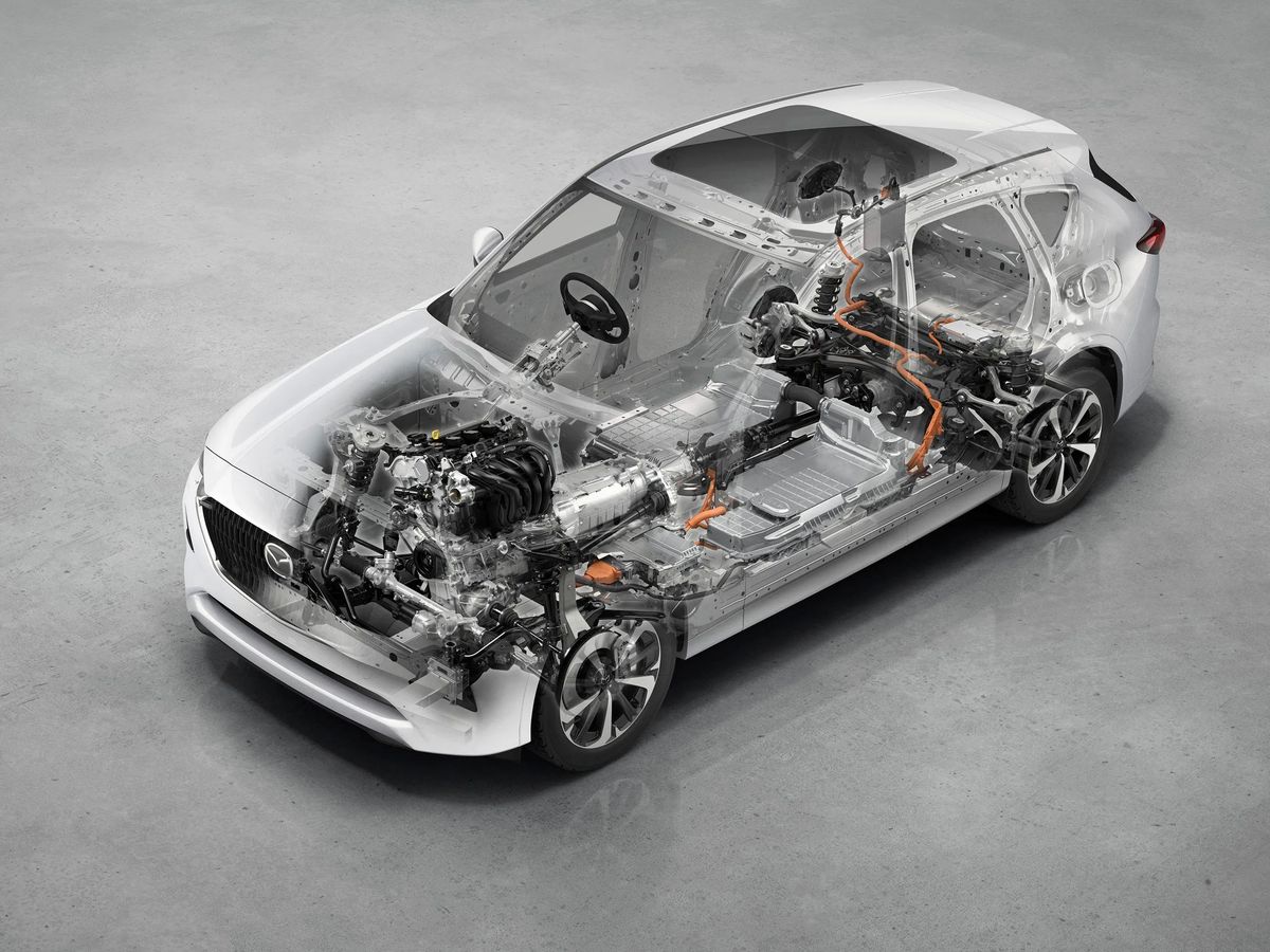 Mazda CX-60 2022. Construction de voiture. VUS 5-portes, 1 génération