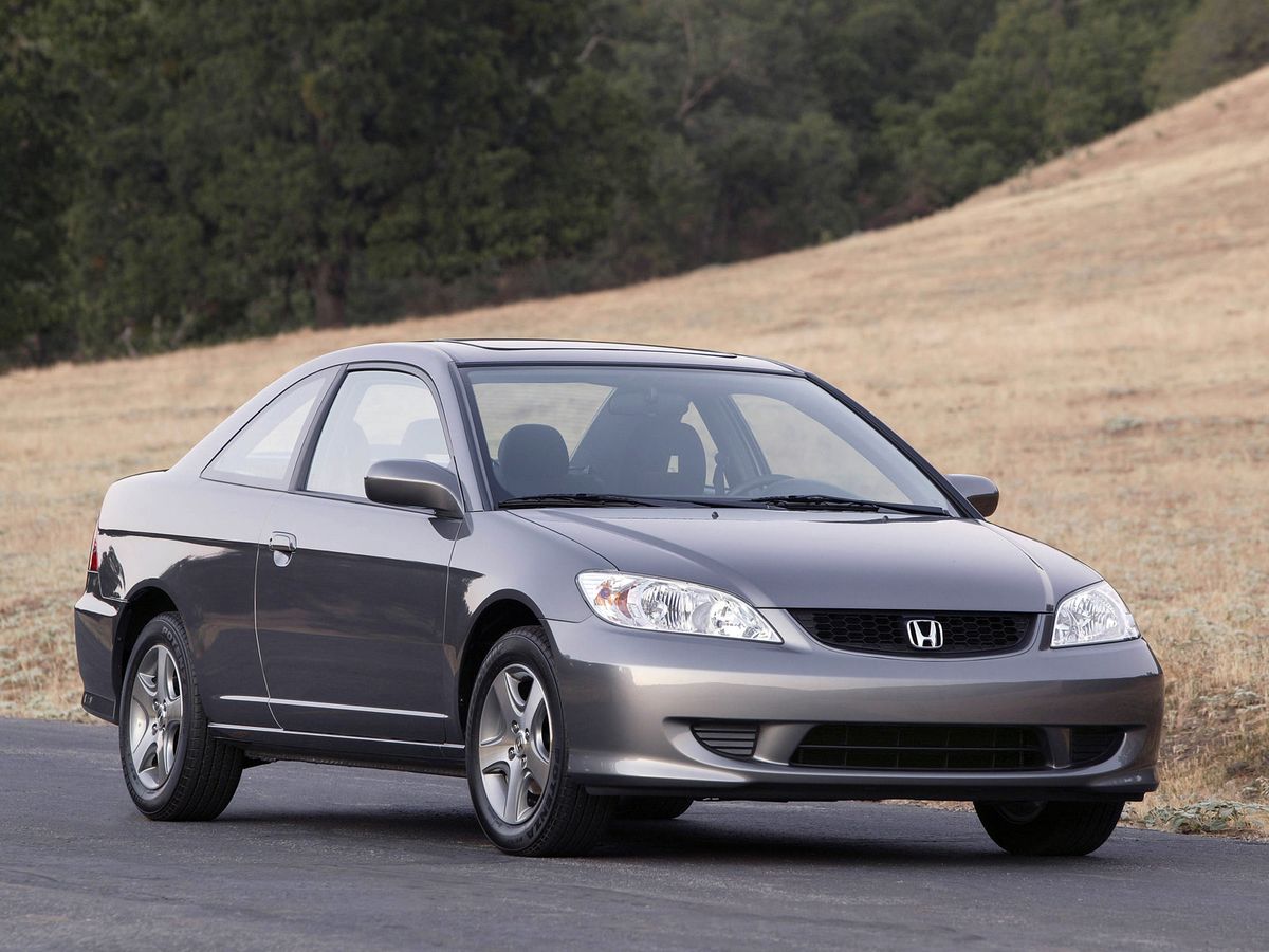 Honda Civic (USA) 2003. Bodywork, Exterior. Coupe, 7 generation, restyling