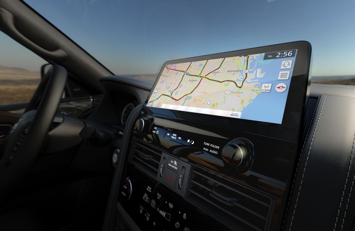 Nissan Armada 2020. Navigation system. SUV 5-doors, 2 generation, restyling