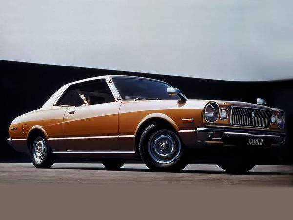 Toyota Mark II 1976. Carrosserie, extérieur. Coupé sans montants, 3 génération