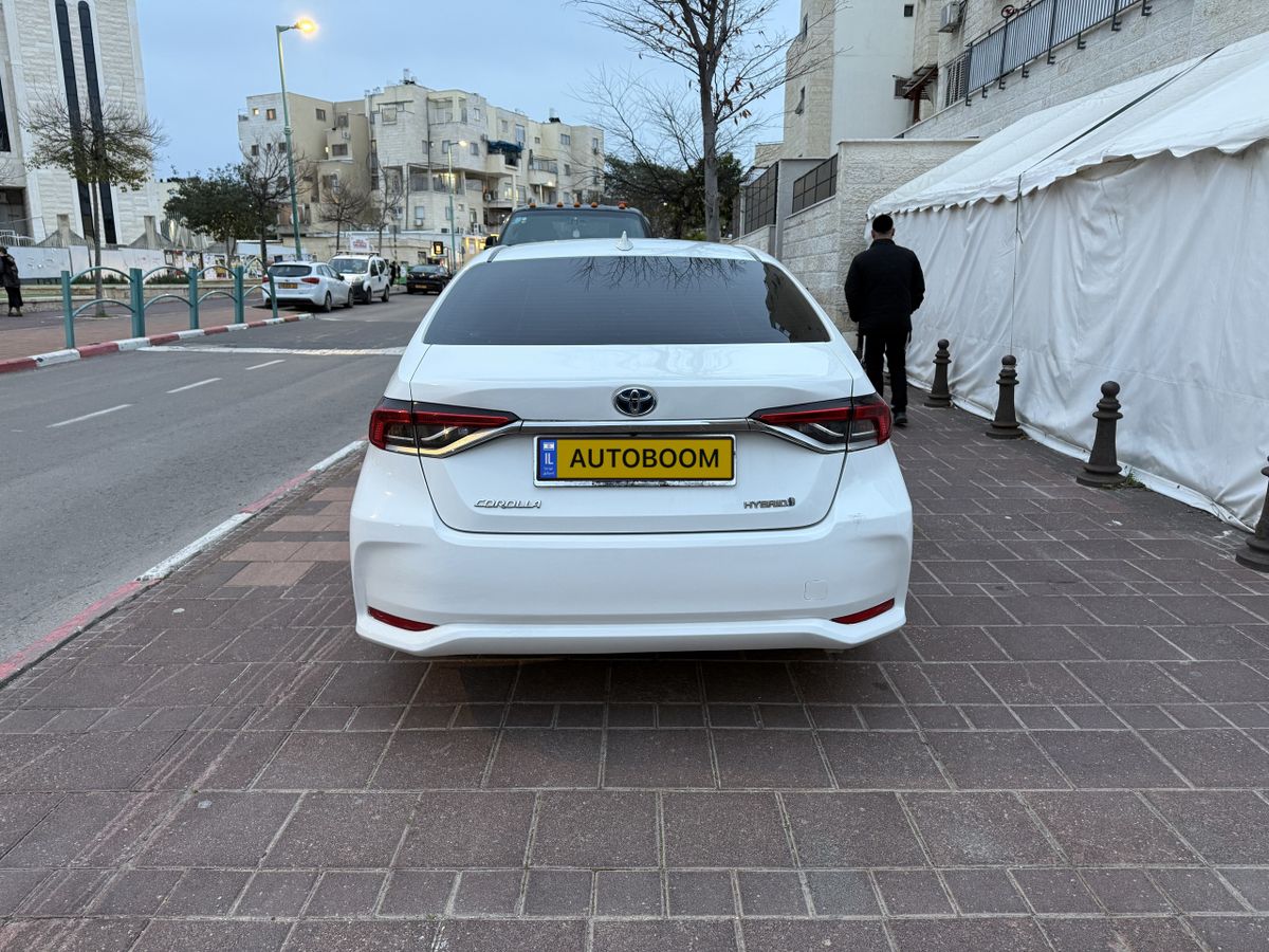 טויוטה קורולה יד 2 רכב, 2021, פרטי