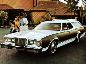 Mercury Cougar 1977. Carrosserie, extérieur. Break 5-portes, 4 génération