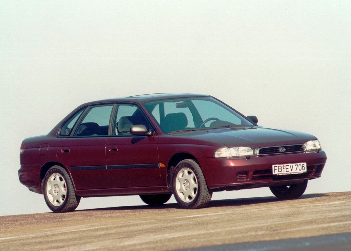 Subaru Legacy 1993. Bodywork, Exterior. Sedan, 2 generation