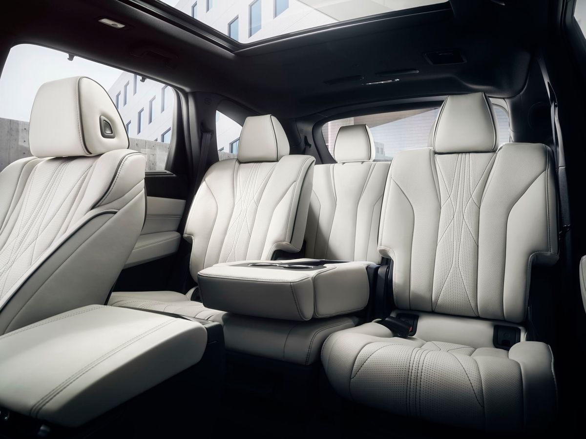 Acura MDX 2020. Rear seats. SUV 5-doors, 4 generation