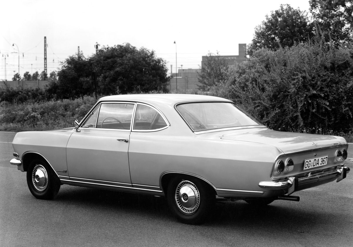 Opel Rekord 1965. Bodywork, Exterior. Coupe, 2 generation