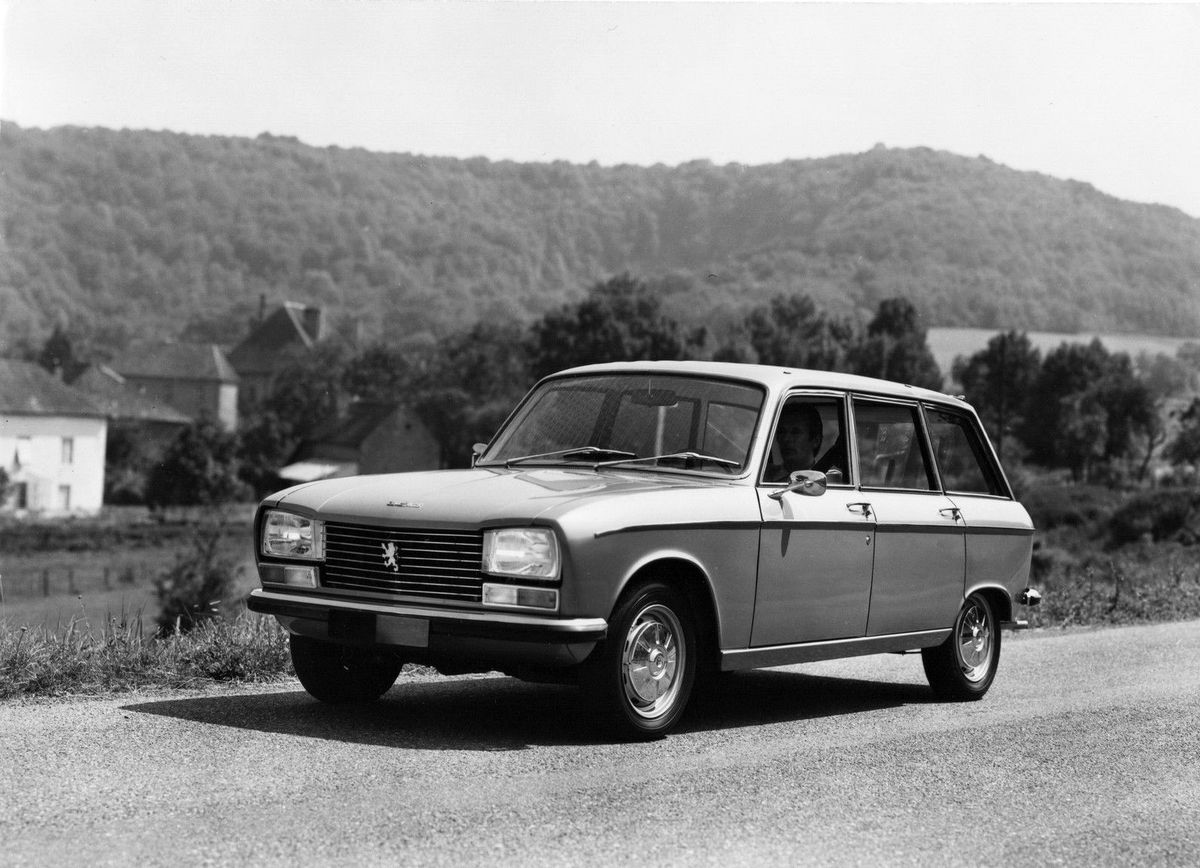 Peugeot 304 1969. Carrosserie, extérieur. Break 5-portes, 1 génération