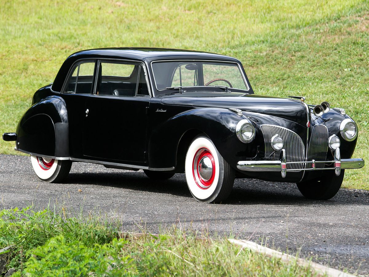 Lincoln Continental 1939. Carrosserie, extérieur. Coupé, 1 génération
