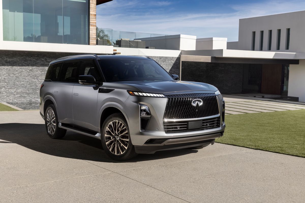 Инфинити QX80 2024. Кузов, экстерьер. Внедорожник 5 дв., 2 поколение
