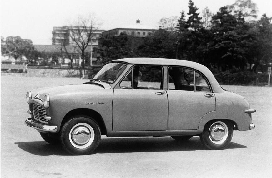 Toyota Corona 1957. Carrosserie, extérieur. Berline, 1 génération