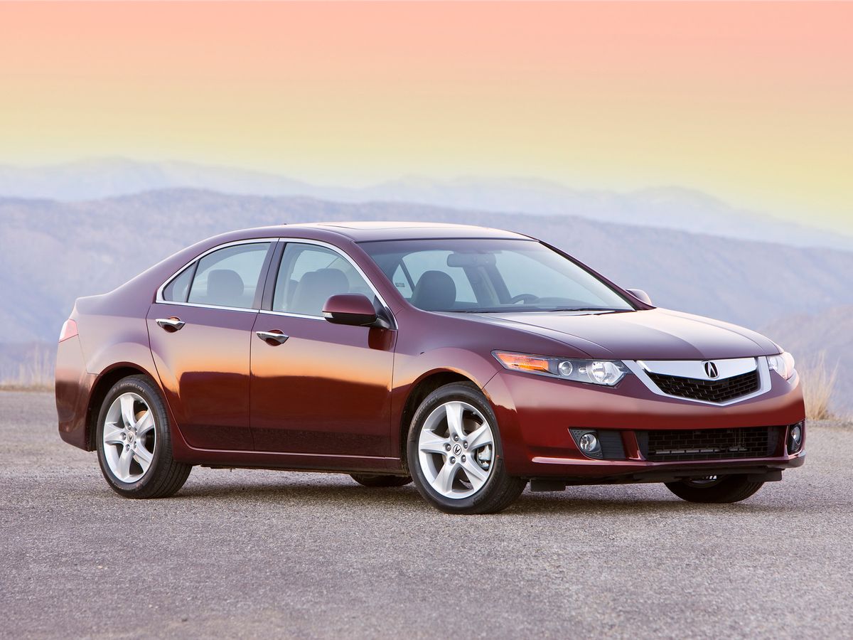 Acura TSX 2008. Carrosserie, extérieur. Berline, 2 génération